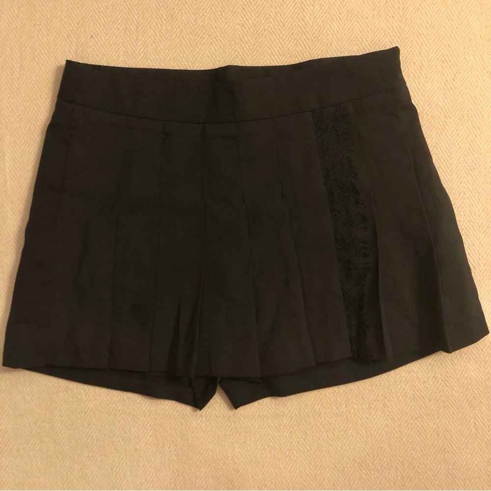 American Rag Black Pleated Skort Size 1 Juniors XS